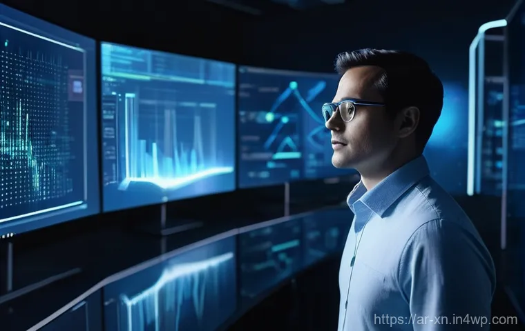 선택 기준 명확화와 리더십 - **Prompt:** A dynamic, wide-angle photograph capturing a diverse group of four business professional...